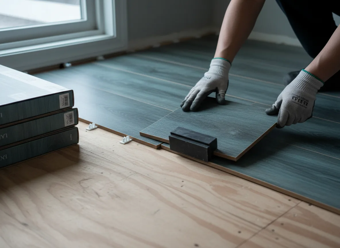 Luxury Vinyl Plank Installation company in Manilla, IN